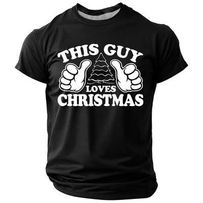 Funny Santa Claus Christmas Holiday Graphic Short Sleeve Tee