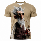 Ombre Wine Old Man  Legendary Graphic Tee
