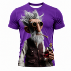 Ombre Wine Old Man  Legendary Graphic Tee
