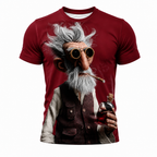 Ombre Wine Old Man  Legendary Graphic Tee