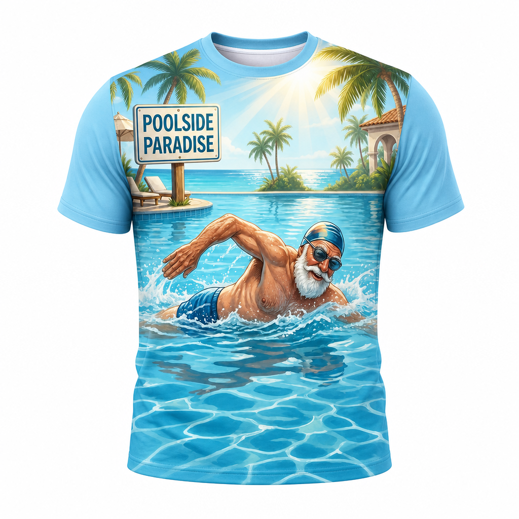 Legendary Old Man Beach Vacation Tee