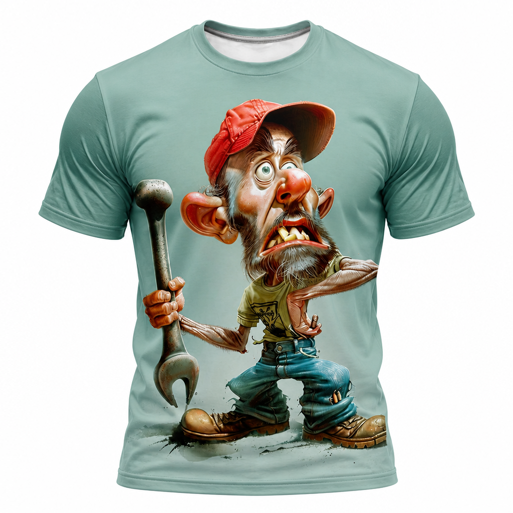 Fix Stuff Legendary Old Man Print Tee