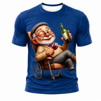 Legendary Wine Old Man Cartoon Tee