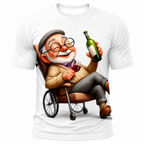 Legendary Wine Old Man Cartoon Tee