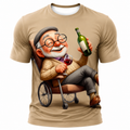 Legendary Wine Old Man Cartoon Tee