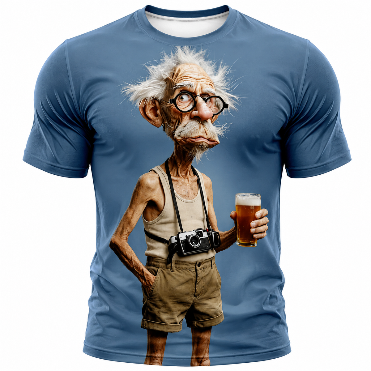 Funny Beer Lover Grandpa Graphic Tee