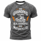 Real Grandpas Ride Motorcycles Graphic Tee