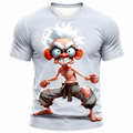 Funny Cartoon Old Man Legendary Graphic Tee