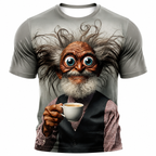 Funny Retro Coffee Grandpa Humor Graphic Tee