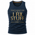 Handy Dad Knowledge Humor Graphic Tee
