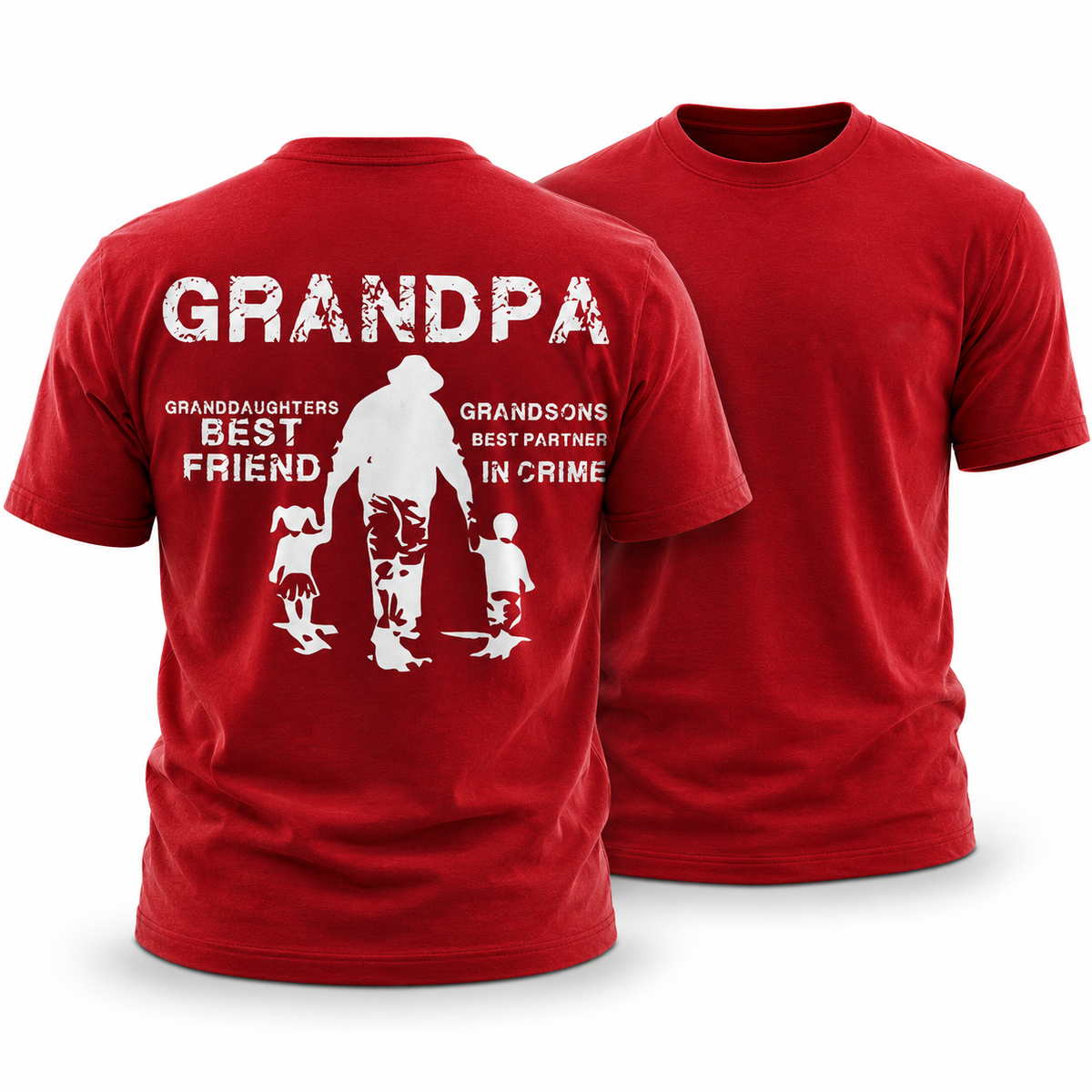 Grandpa Partner In Crime Graphic Shirt