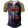 Built In Fifties Original Unrestored Funny Aging Graphic Tee