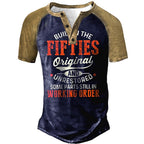 Built In Fifties Original Unrestored Funny Aging Graphic Tee