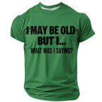 Old Man Humor Classic Aging Graphic Short Sleeve Tee