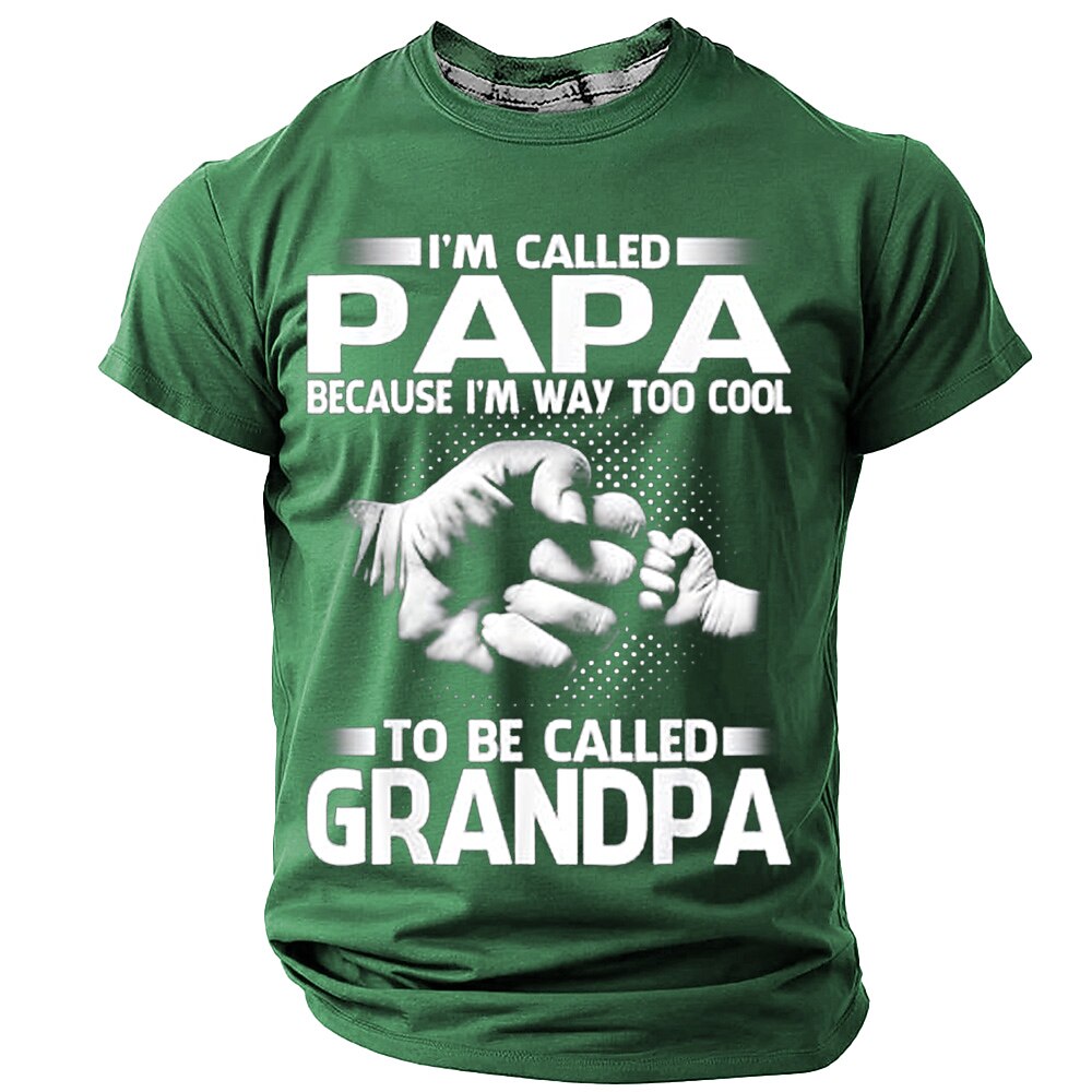 Too Cool For Grandpa Graphic Legendary Tee