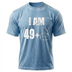 Men's 50th Birthday Aging Quote Short Sleeve Vintage T shirt
