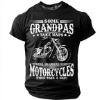 Real Grandpas Ride Choppers Graphic Shirt