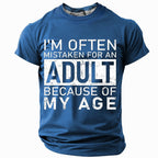 Classic Dad Humor Statement Tee Tee