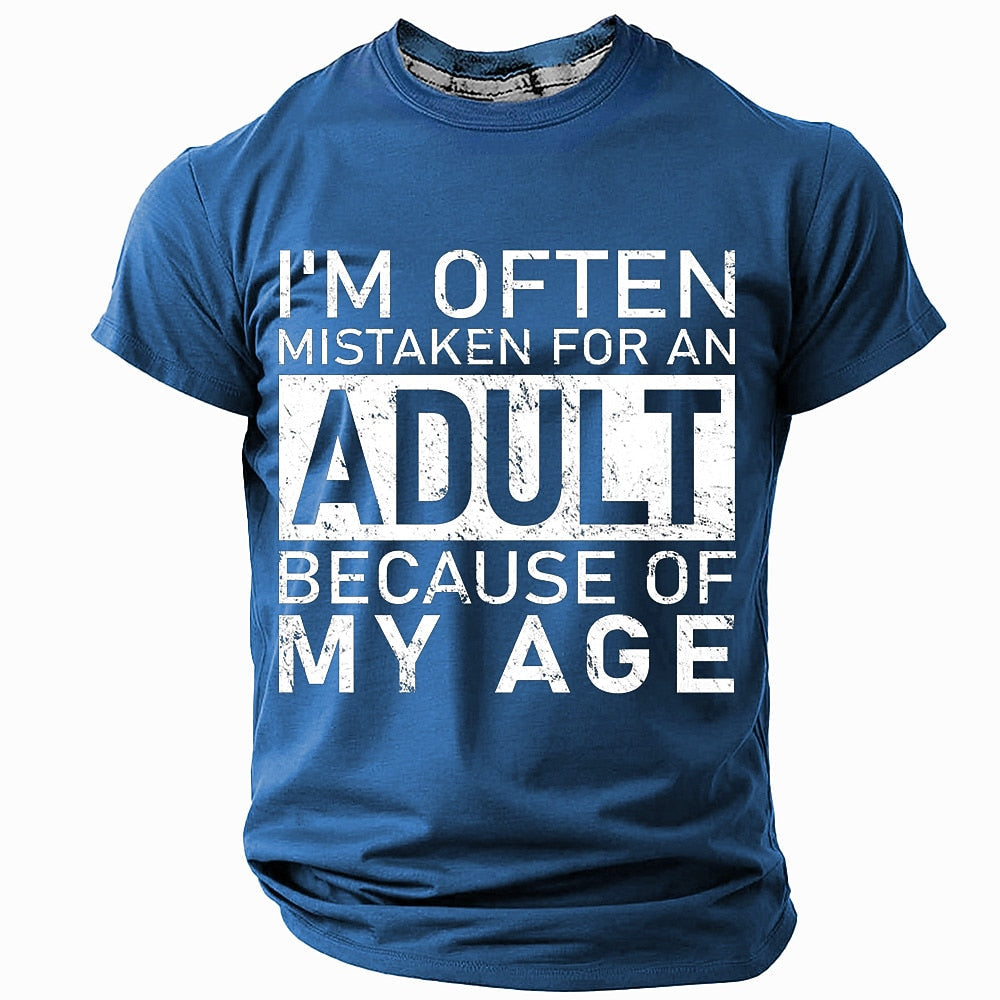 Classic Dad Humor Statement Tee Tee