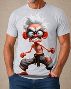 Funny Cartoon Old Man Legendary Graphic Tee