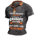 Grumpy Old Man Killin It Funny Aging Graphic Tee