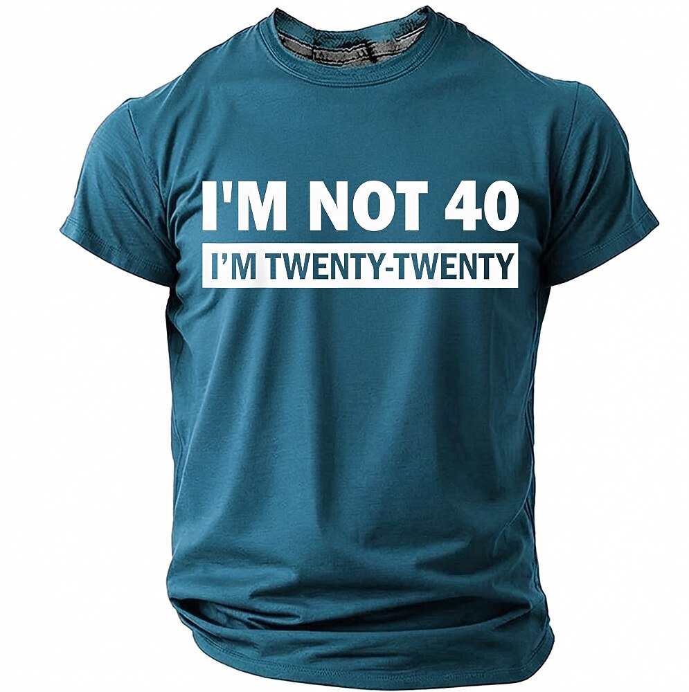 Twenty Twenty Fortieth Birthday Humor Graphic Tee