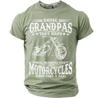 Real Grandpas Ride Choppers Graphic Shirt