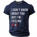 Funny Old School Grandpa Attitude Quote Tee