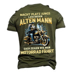 Make Way Old Man Motorcycle Graphic Tee