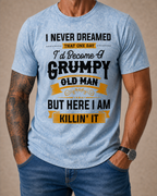 Cranky Terrible Sixties Funny Graphic Tee