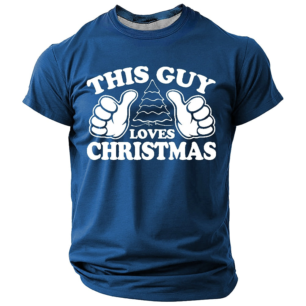 Funny Santa Claus Christmas Holiday Graphic Short Sleeve Tee