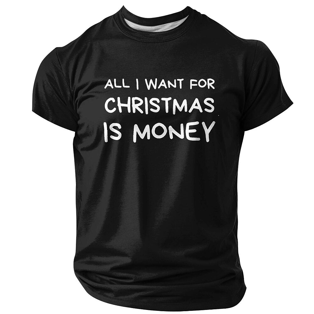 Funny Christmas Slang Holiday Street Graphic Short Sleeve Tee