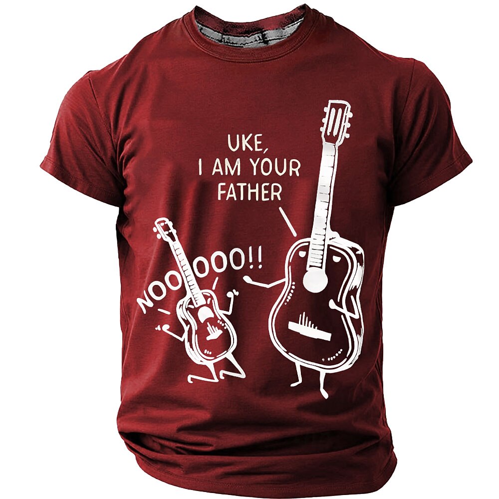Uke I Am Your Father Guitar Parody Graphic Tee