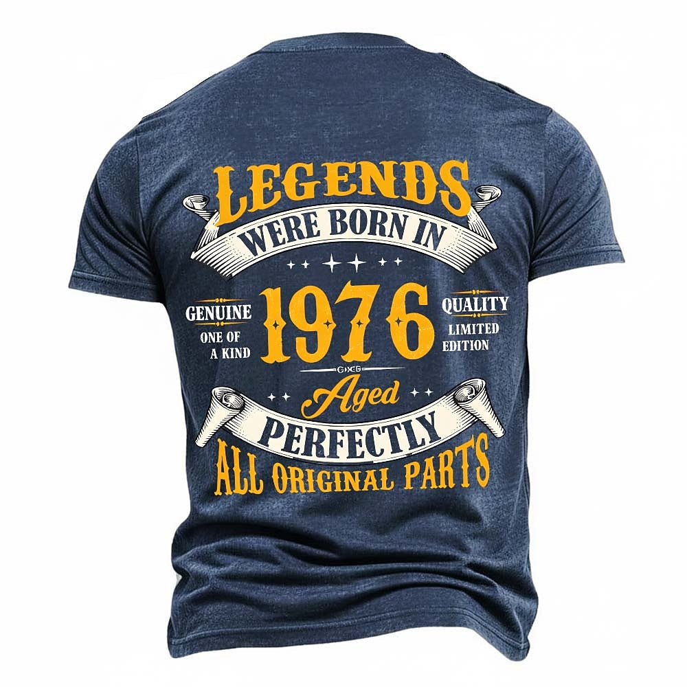 Legendary Birth Year Vintage Graphic Shirt