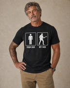 Dad Guitar Player Comparison Graphic Tee