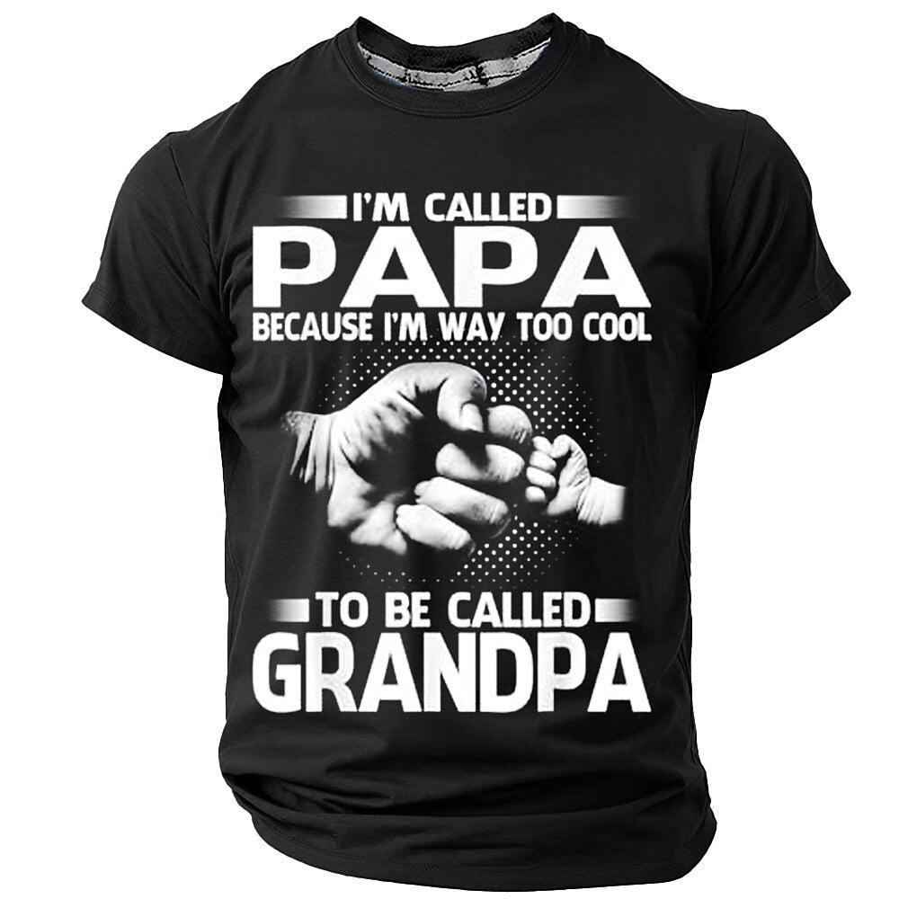 Too Cool For Grandpa Graphic Legendary Tee