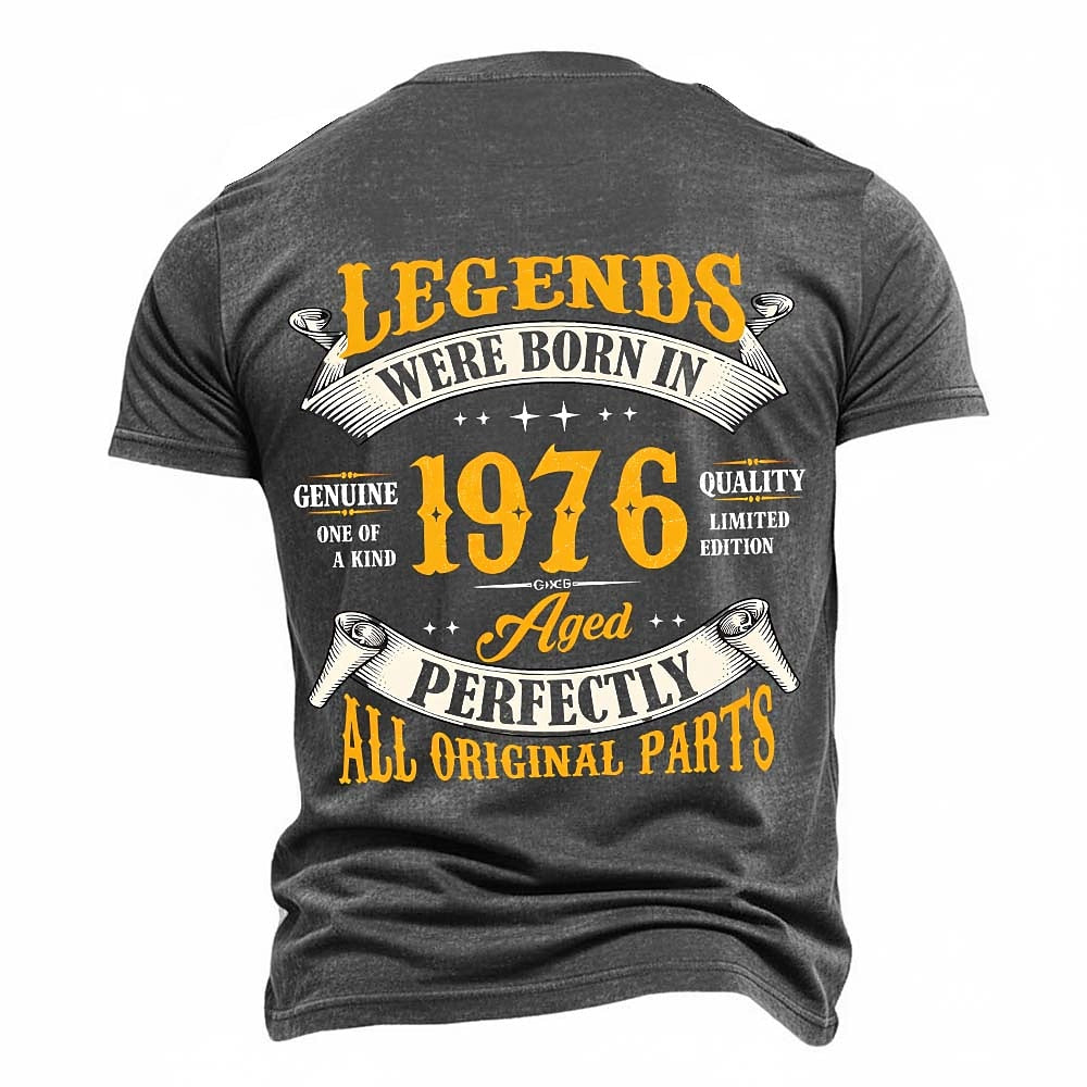 Legendary Birth Year Vintage Graphic Shirt