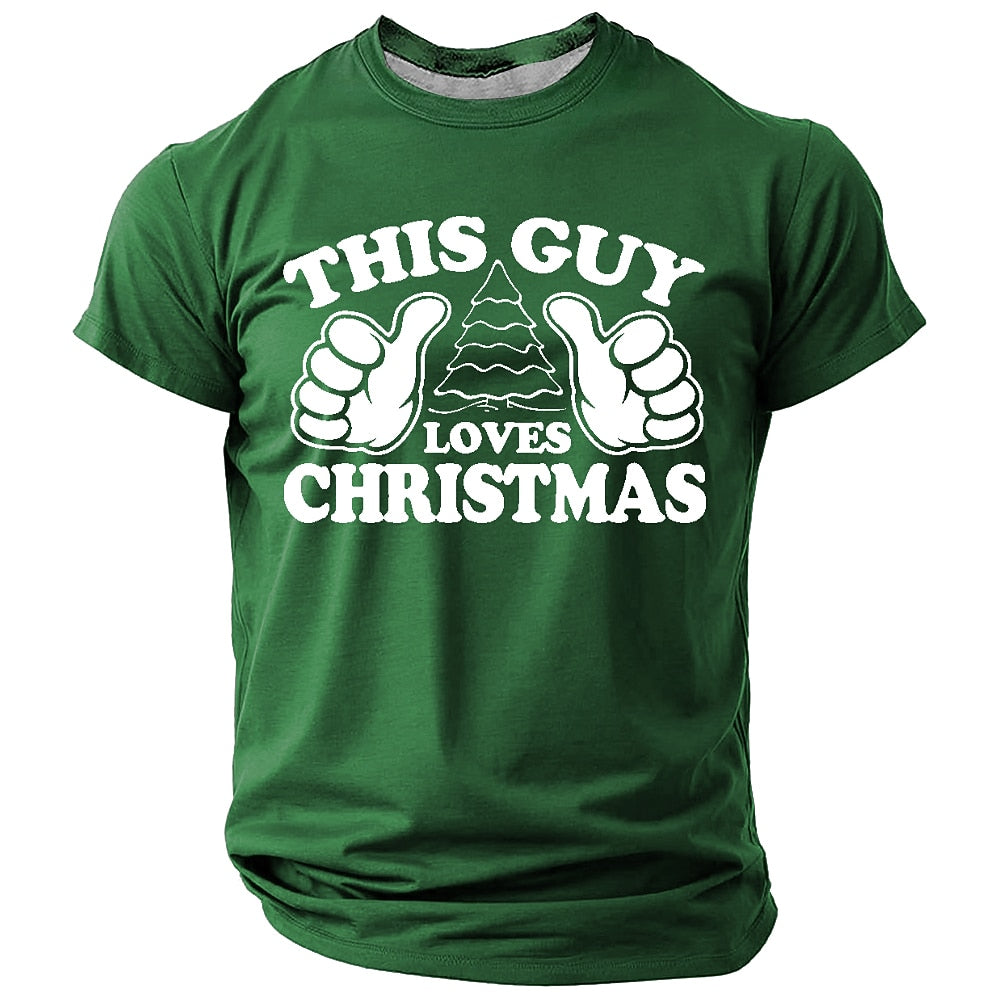 Funny Santa Claus Christmas Holiday Graphic Short Sleeve Tee
