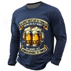Dont Stop Drinking Stay Young Beer Mugs Graphic Tee