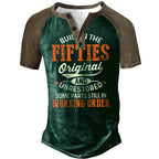 Built In Fifties Original Unrestored Funny Aging Graphic Tee