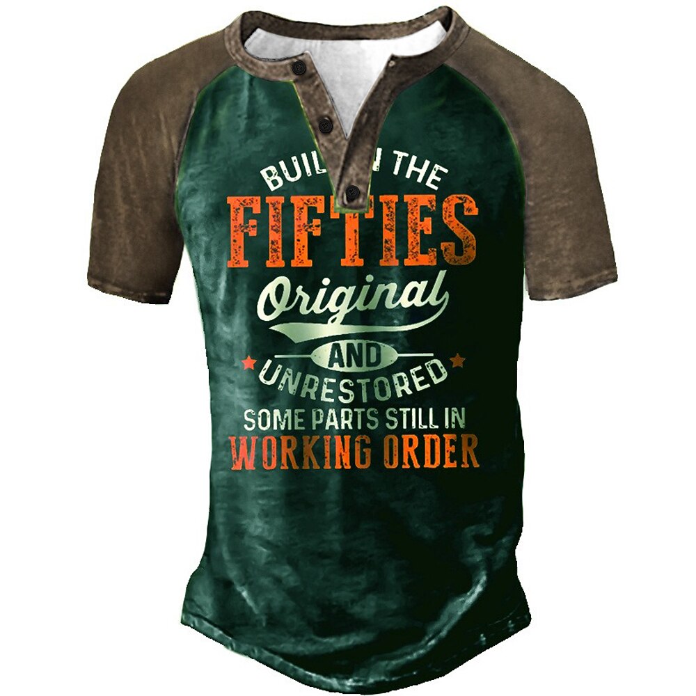 Built In Fifties Original Unrestored Funny Aging Graphic Tee