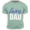 Classic Foxy Dad Tail Humor Graphic Tee