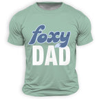 Classic Foxy Dad Tail Humor Graphic Tee