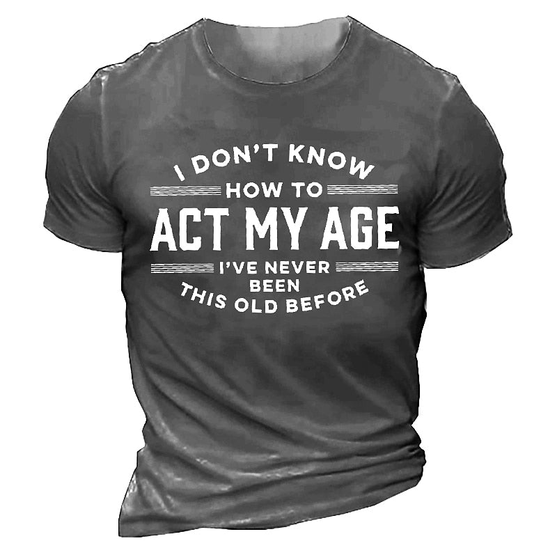 I Don't Know Memory Humor Quote Tee