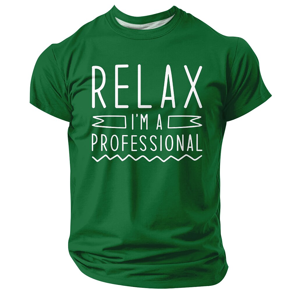 Relax Professional Funny Sarcastic Work Humor Retirement Graphic Tee