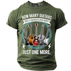 Guitar Player Needs Just One More Funny Graphic Tee