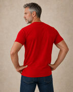 Funny Old Man Classic Casual Graphic Print Tee Shirt