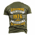 Legendary Birth Year Vintage Graphic Shirt