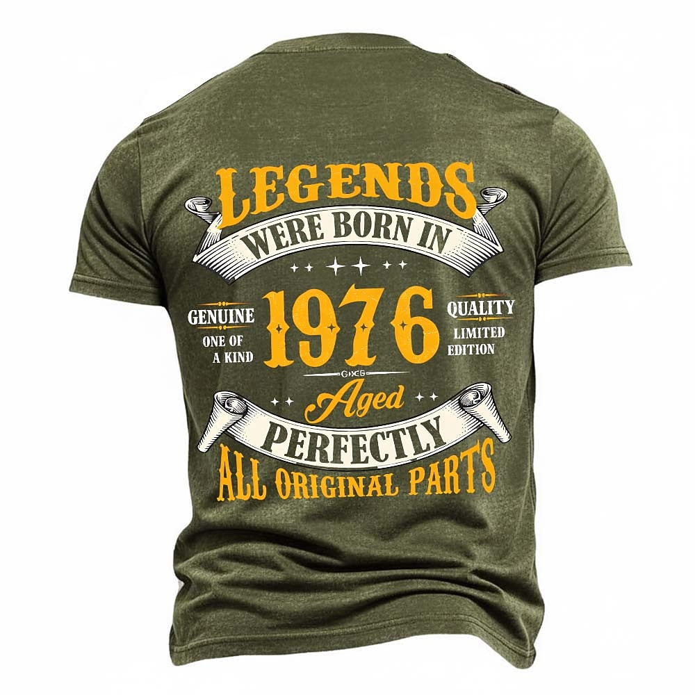 Legendary Birth Year Vintage Graphic Shirt