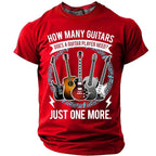 Guitar Player Needs Just One More Funny Graphic Tee